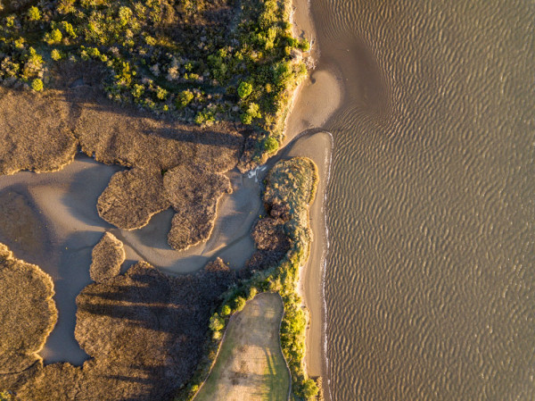 Waihi estuary in Pukehina. Photo: Stuart Mackay, ESNZ.